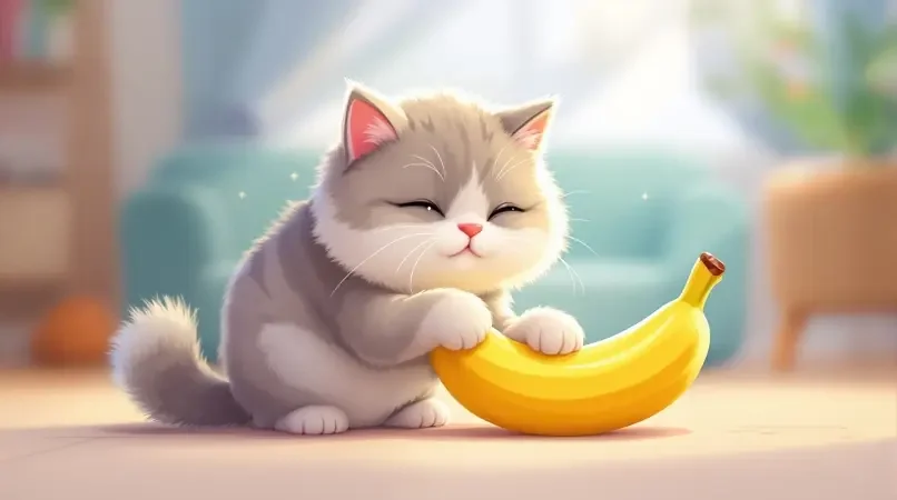 猫主子与香蕉的日常 - 八哥电影网